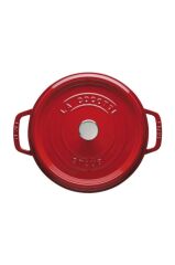 Staub La Cocotte Döküm Tencere | Kiraz | 24 Cm | 3,8 L | Yuvarlak