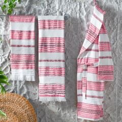 SAREV RAIDO 50*90 HAVLU, .PEMBE