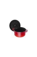 Staub La Cocotte Döküm Tencere | Kiraz | 28 Cm | 6,75 L | Yuvarlak