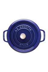 Staub La Cocotte Döküm Tencere | Koyu Mavi | 24 Cm | 3,8 L | Yuvarlak