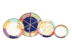 Lucky Art Valencıa Bone 24 Parça Yemek Takımı