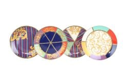 Lucky Art Valencıa Bone 27Cm 4Lu Tabak Setı