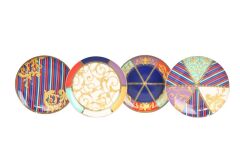 Lucky Art Valencıa Bone 20Cm 4Lu Tabak Setı