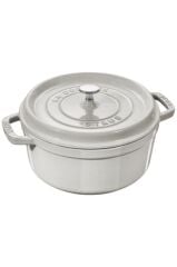 Staub La Cocotte Döküm Tencere | Trüf Beyazı | 26 Cm | 5,25 L | Yuvarlak