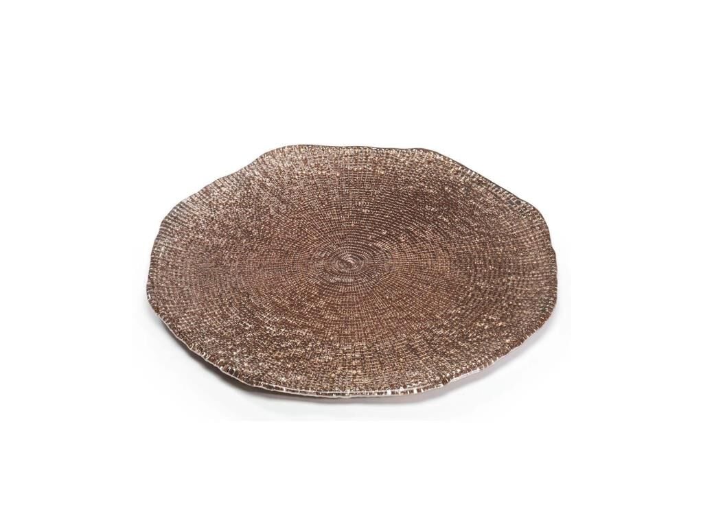 Ivv Diamente Sunum Tabağı Kestane 34 Cm