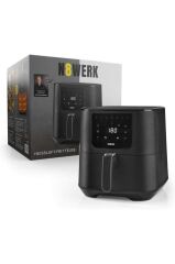 N8Werk Hot Aır Fryer - Dijital Ekran | 7 Program | 5.5L Sepet | 1800 Watt | Orjinal Alman Üretimi