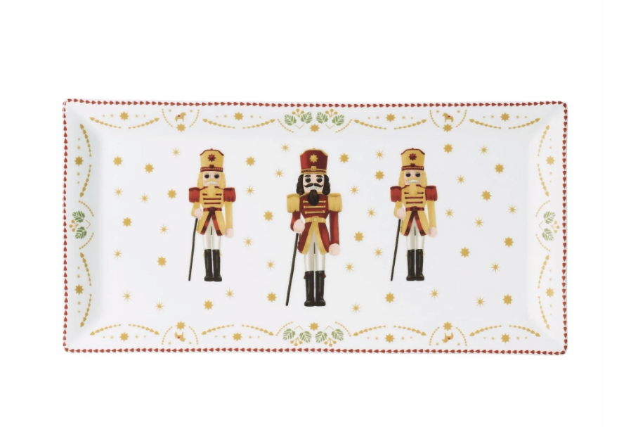 Hutschenreuther Dikdörtgen Servis 36 cm Christmas Love-Tekli