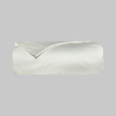 Sarev Monochrome %100 Pamuk Saten Nevresim Çift Kişilik-Off White