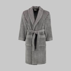 Sarev New Soho Gri %100 Pamuk X-Large Beden Bornoz