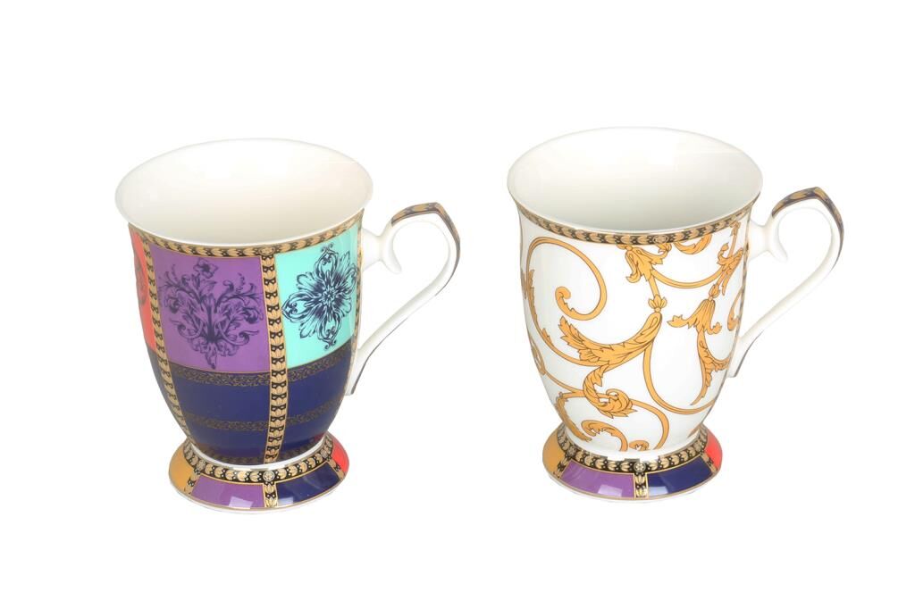 Lucky Art  Valencıa Bone 2Lı Kupa Set 350Cc