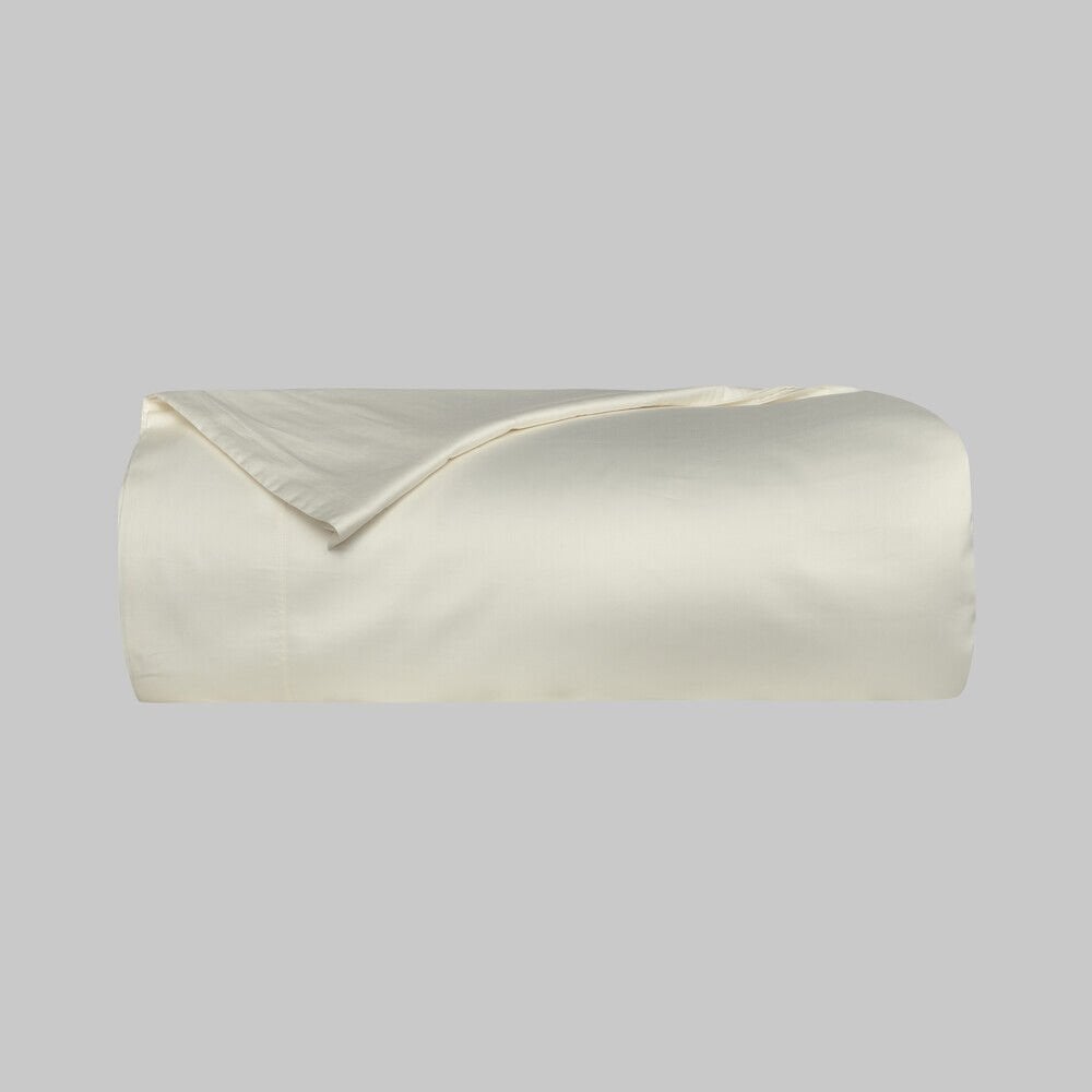 Sarev Monochrome %100 Pamuk Saten Nevresim Tek Kişilik-Ecru