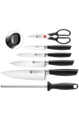 Zwilling All-Star Blok Bıçak Seti | Siyah | 7 Parça