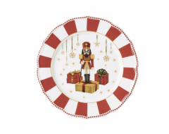 Hutschenreuther Tabak 22 cm Christmas Love Red-Tekli