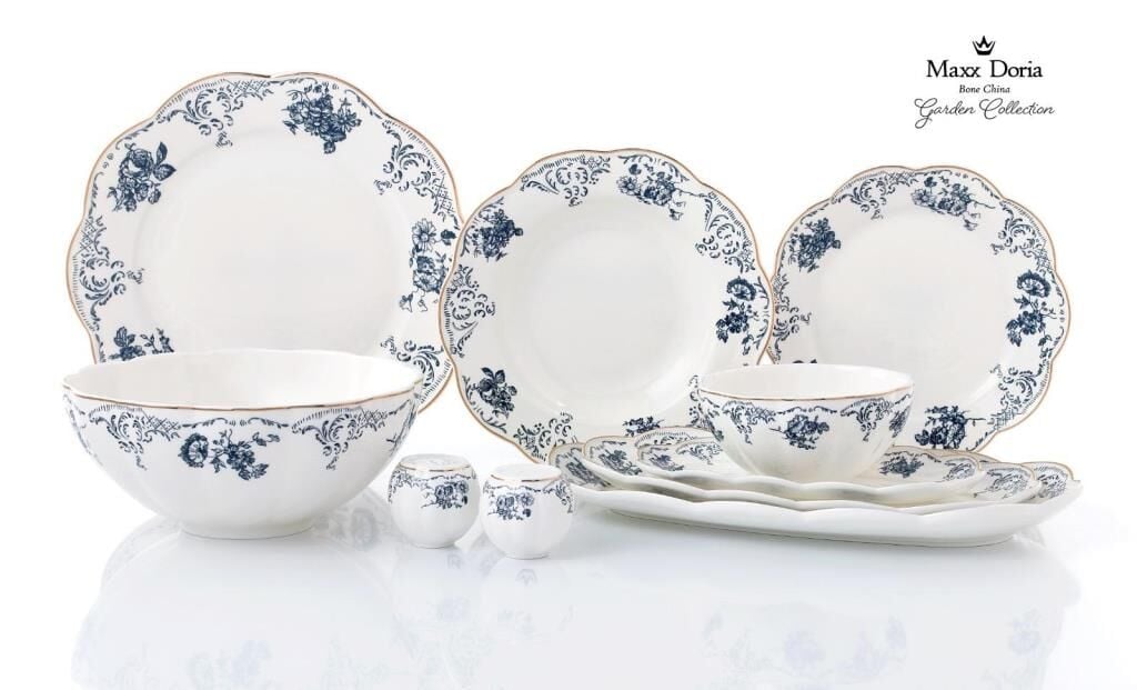 Maxx Doria Garden Collection Modra 12 Kişilik 58 Parça Yemek Takımı