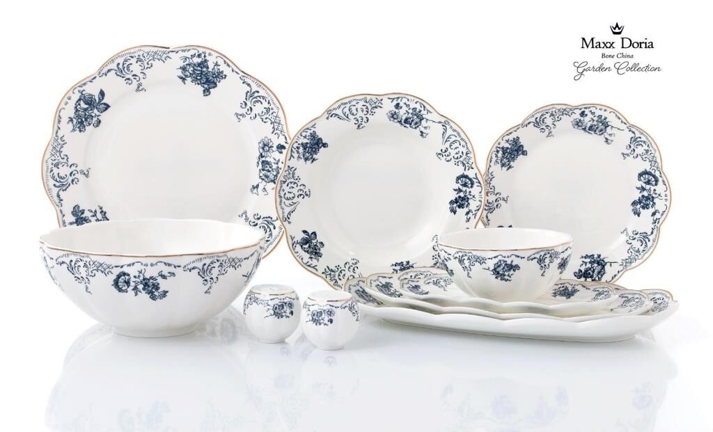Maxx Doria Garden Collection Modra 12 Kişilik 58 Parça Yemek Takımı