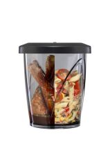 Vacu Vin Vakum Saklama Kutusu Siyah Pompalı 1 3 L/44 Fl. Oz - Kutulu