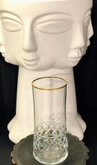 Koleksiyon Aheste Klasik Altın 6 Lı Rakı&Limonata Bardağı