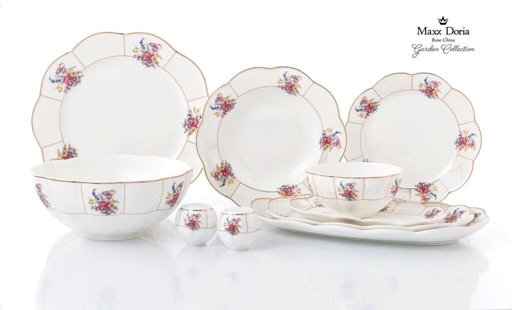 Maxx Doria Garden Collection Bruxa 12 Kişilik 58 Parça Yemek Takımı