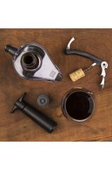 Vacu Vin Wine Aerator - Şarap Havalandırıcı Gri - Kutulu