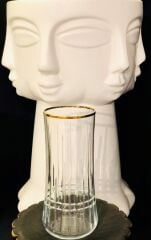 Koleksiyon Aheste Diamond Altın 6 Lı Rakı&Limonata Bardağı