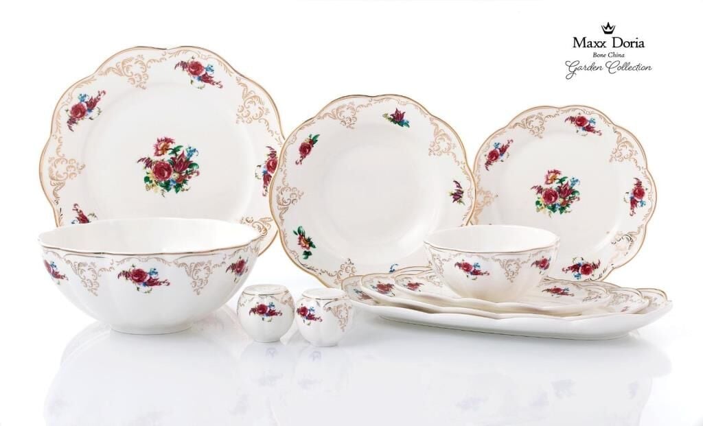 Maxx Doria Garden Collection Florin 12 Kişilik 58 Parça Yemek Takımı
