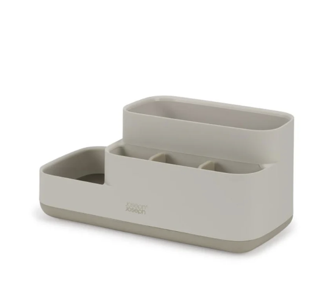 Joseph Joseph EasyStore Banyo Düzenleyici- Mat Ekru