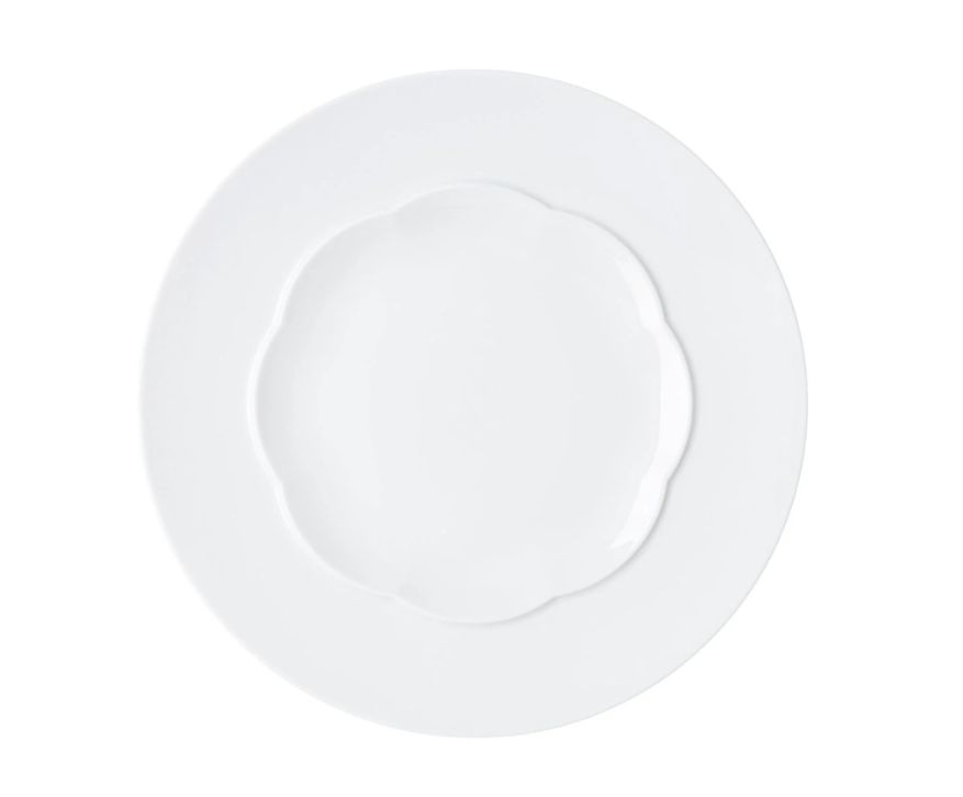 Rosenthal Tabak 28 Cm Sonetto Bianco-Tekli