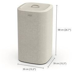 Joseph Joseph Tota 60 L 2 Bölmeli Çamaşır Ayırma Sepeti Ekru