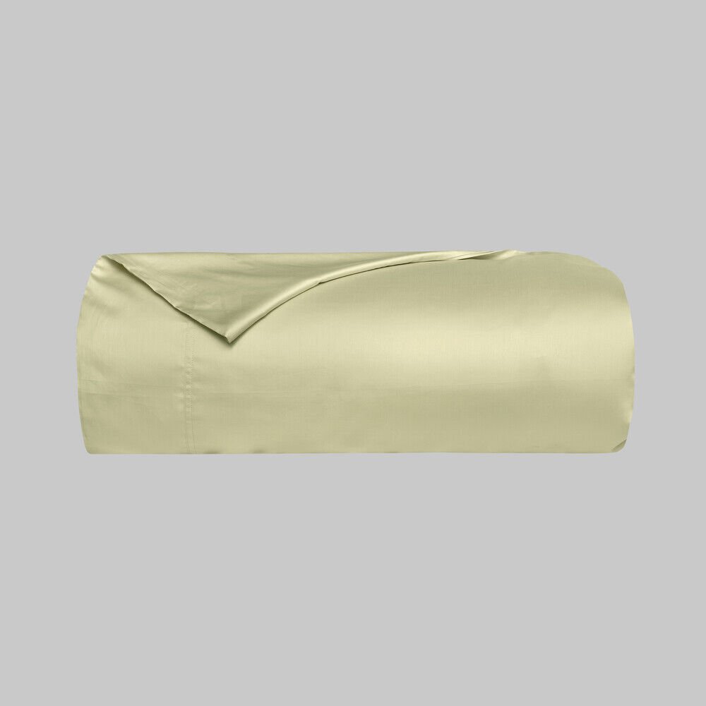 Sarev Monochrome %100 Pamuk Saten Nevresim Tek Kişilik-Lemon Cream