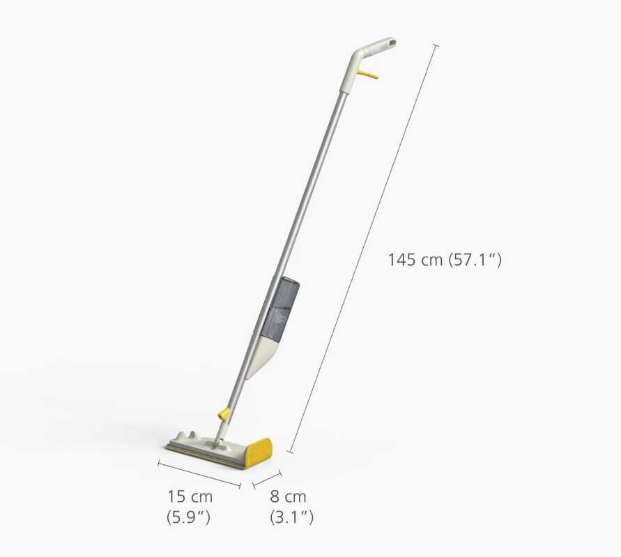 Joseph Joseph CleanTech 2'si 1 Arada Sprey Mop Paspas-65004