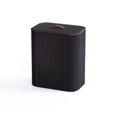 Joseph Joseph Tota 90 L Trio Luxe 3 Bölmeli Çamaşır Ayırma Sepeti - Siyah (5000007)
