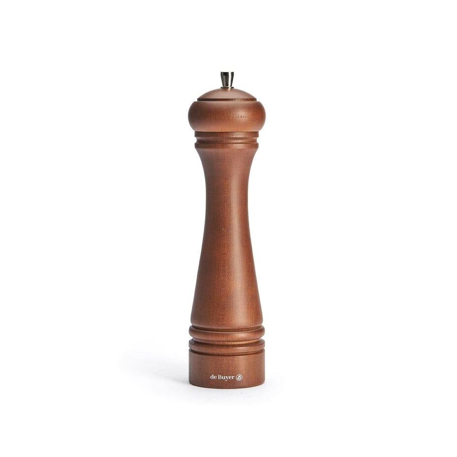 De Buyer Baharat Değirmeni Koyu Ahşap 21 cm