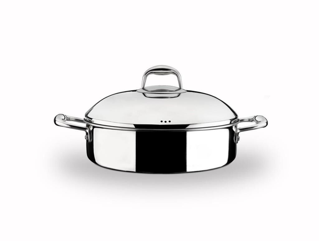 LEGGNO CHF3414ST24 24CM DİAMOND KAPLAMA ÇELİK TENCERE