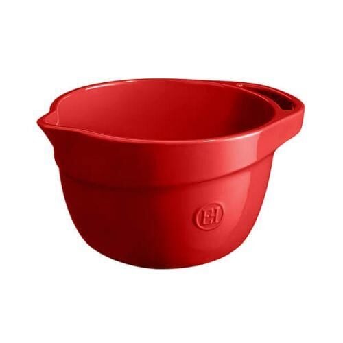 Emile Henry Karıştırma Kabı Yuvarlak 3.5 Lt Kırmızı/Burgundy -346563