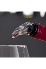Vacu Vin Şarap Dökücü Kristal Siyah 2 Parça