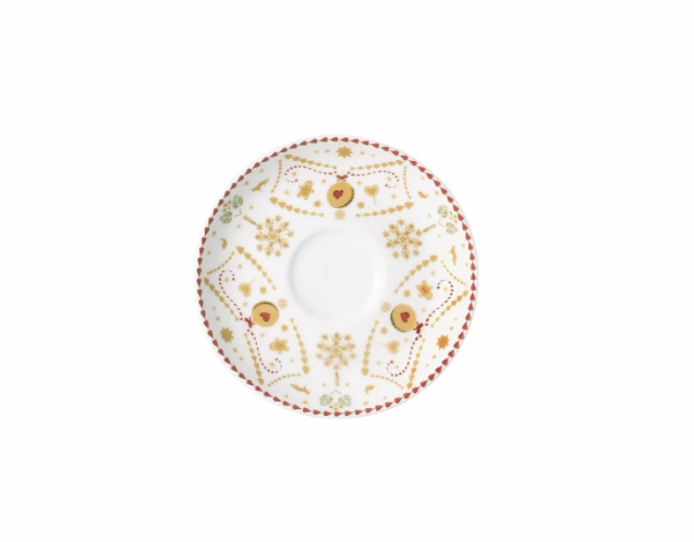 Hutschenreuther Espresso Tabak Christmas Love-Tekli