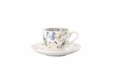 Hutschenreuther  Espresso Fincan-Tabak Alle Jahre wieder-Tekli
