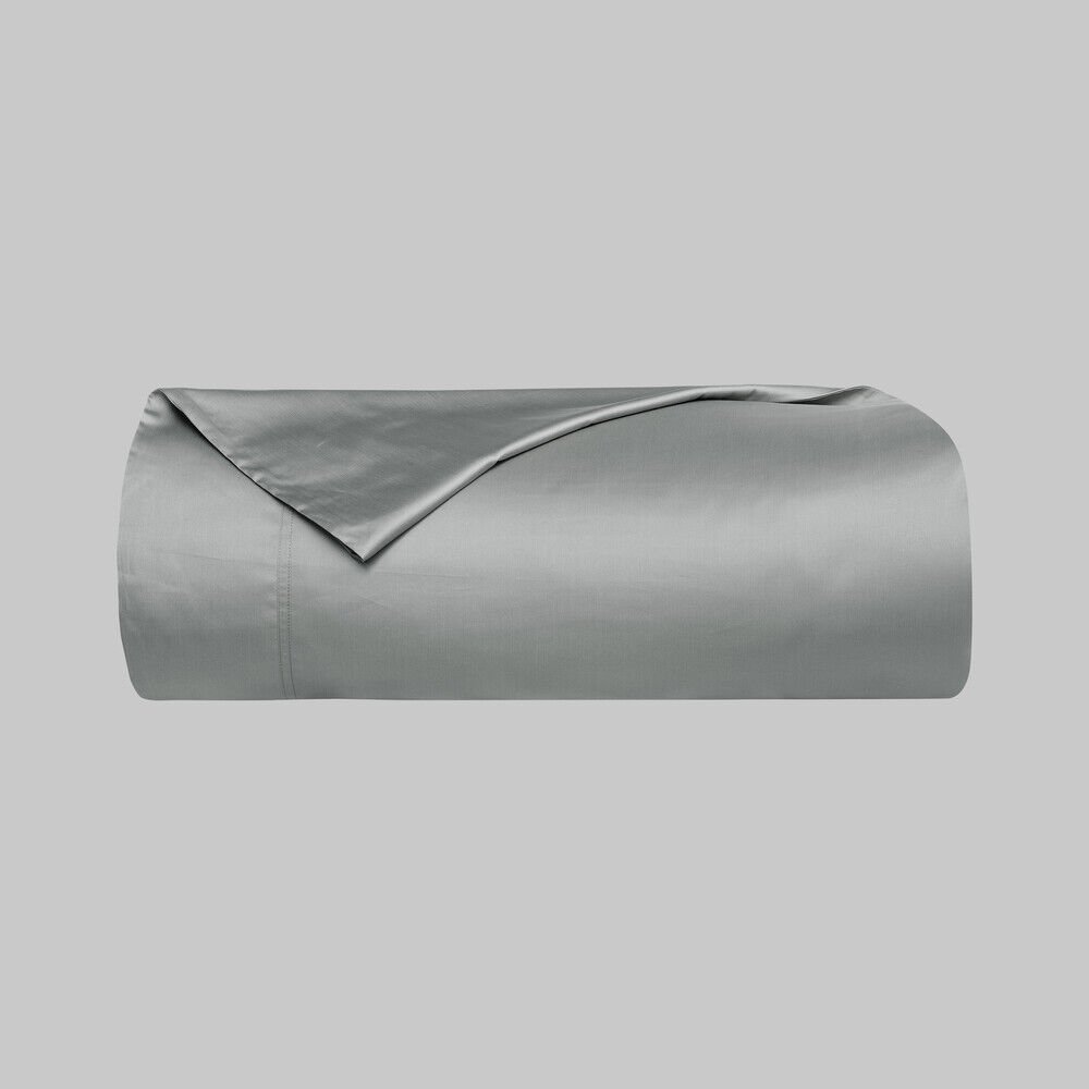 Sarev Monochrome %100 Pamuk Saten Nevresim Tek Kişilik-Gri