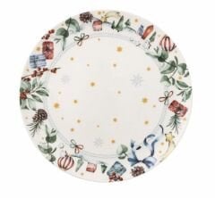 Hutschenreuther Kurabiye Tabak 28 cm Alle Jahre wieder-Tekli