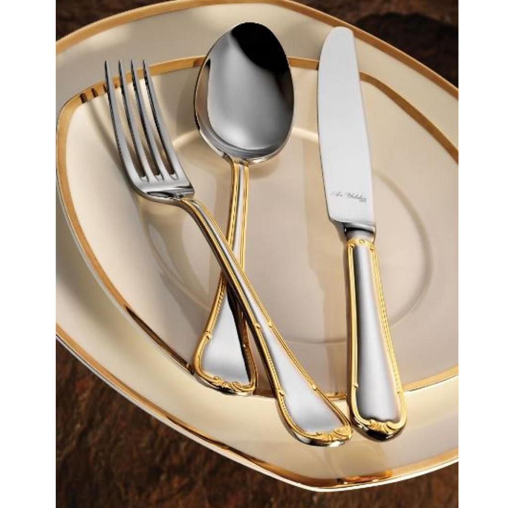 Aryıldız Tulip Prestige Altın 84 Parça 12 Kişilik Çatal Kaşık Bıçak Takımı