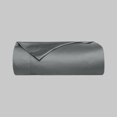 Sarev Monochrome %100 Pamuk Saten Nevresim Çift Kişilik-Koyu Gri
