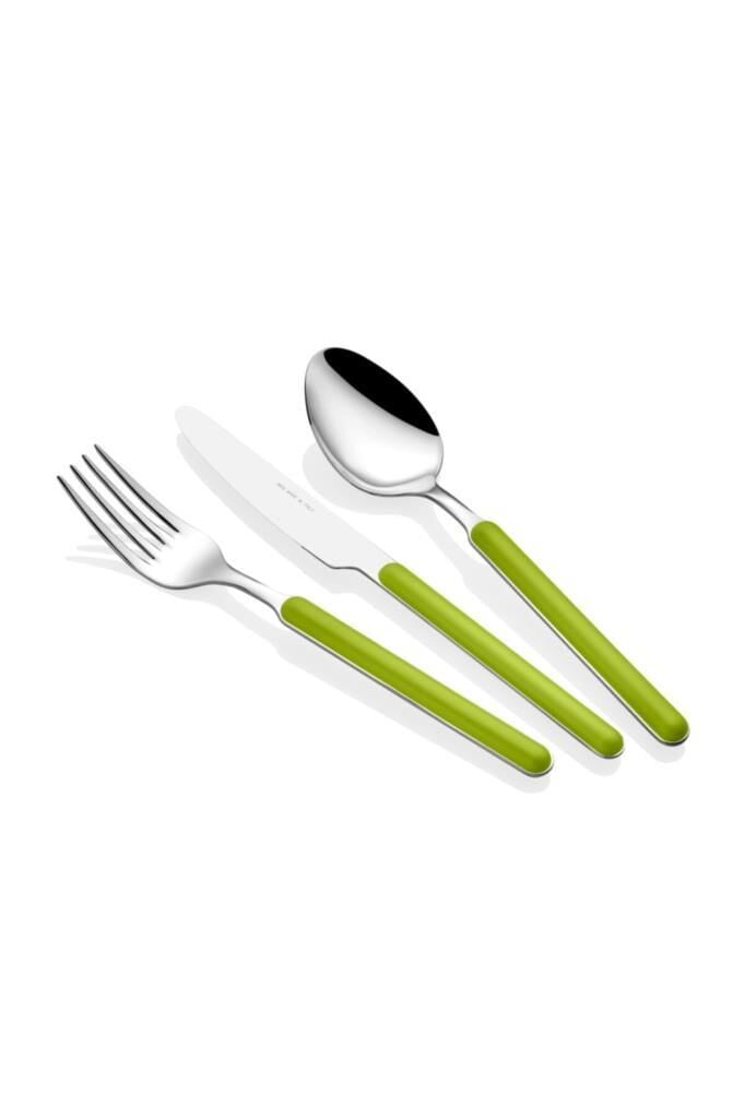 Rivadossi Sylt Yeşil 24 Parça Çatal Bıçak Seti