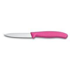 Victorinox 6.7706.L115 10cm Pembe Düz Soyma Bıçağı