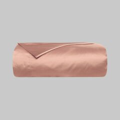 Sarev Monochrome %100 Pamuk Saten Nevresim Tek Kişilik-Rose