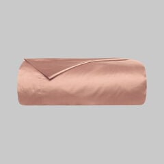 Sarev Monochrome %100 Pamuk Saten Nevresim Tek Kişilik-Rose
