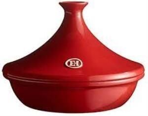 Emile Henry Ateşe Dayanıklı Tajin 32 Cm 5 Lt Kırmızı/Burgundy -345632
