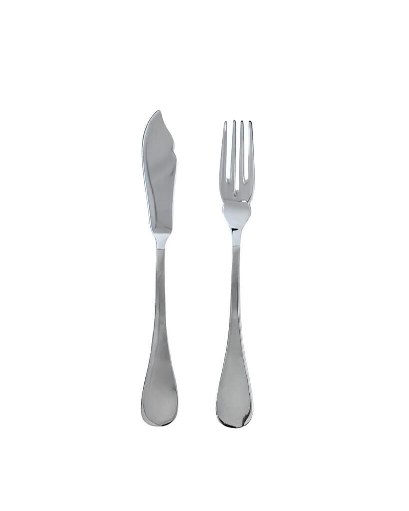 Herdmar Rocco 24 Parça Balık Çatal Bıçak Seti-12 Kişilik