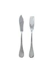 Herdmar Rocco 24 Parça Balık Çatal Bıçak Seti-12 Kişilik