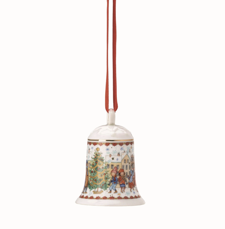 Hutschenreuther Ağaç Süsü Porselen Çan 2