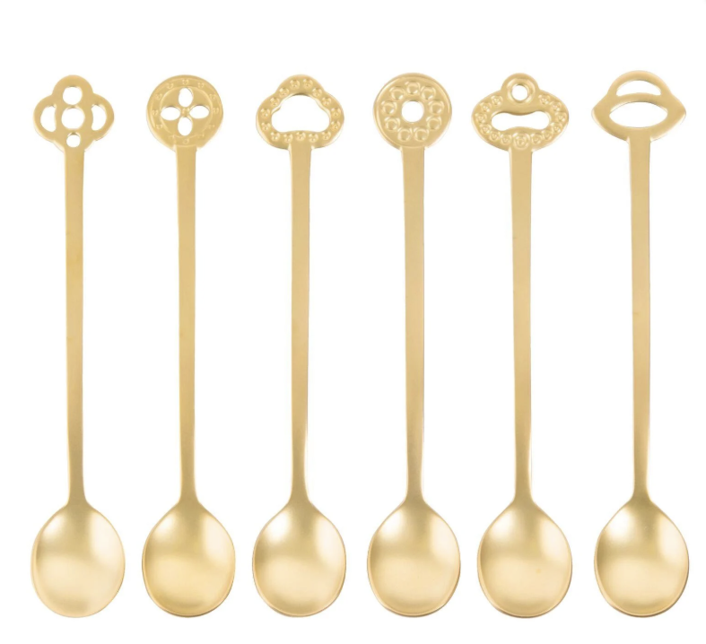 Sambonet Parti Kaşık Seti 2 Gold - 6 Parça